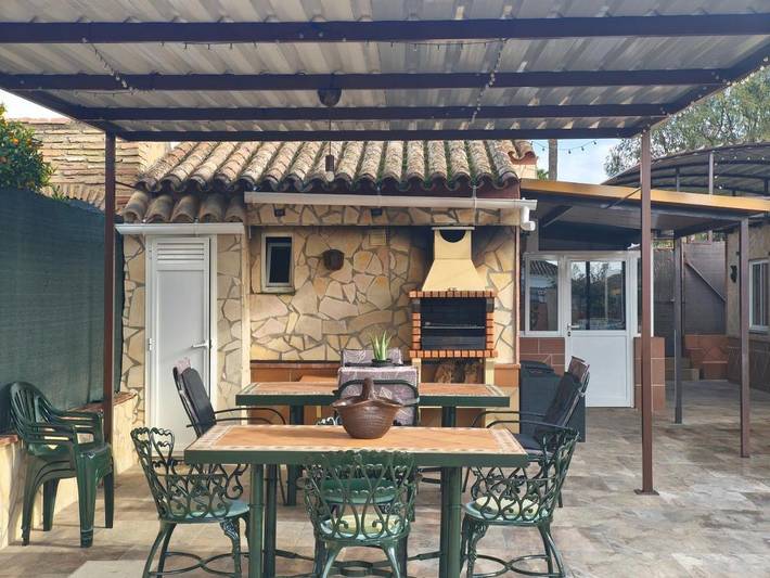 Casa rural para 10 personas, con jardín además de vistas y piscina, Se admiten mascotas en Arcos de la Frontera - 4