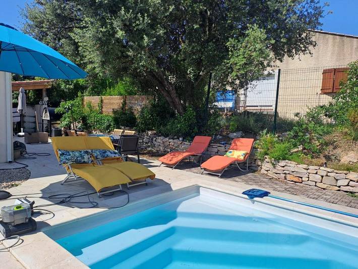 Location de vacances pour 6 personnes, avec piscine et terrasse à Saint-Bauzille-de-Montmel - 3