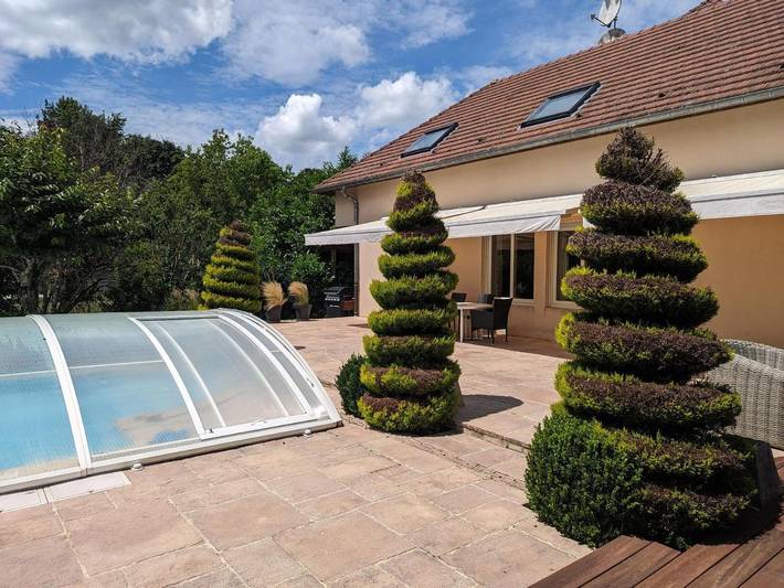 Location de vacances pour 6 personnes, avec piscine ainsi que jardin et terrasse à Louvemont - 2