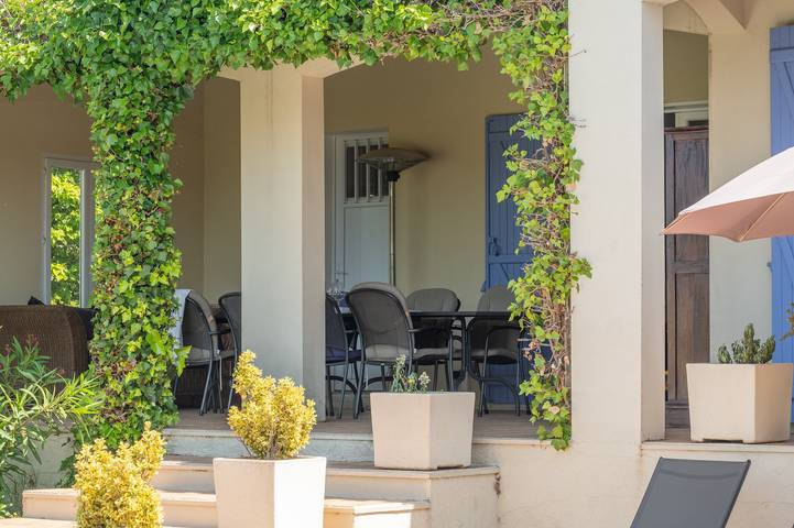 Villa pour 8 personnes, avec terrasse ainsi que jacuzzi et jardin, adapté aux familles dans l' Aude - 4