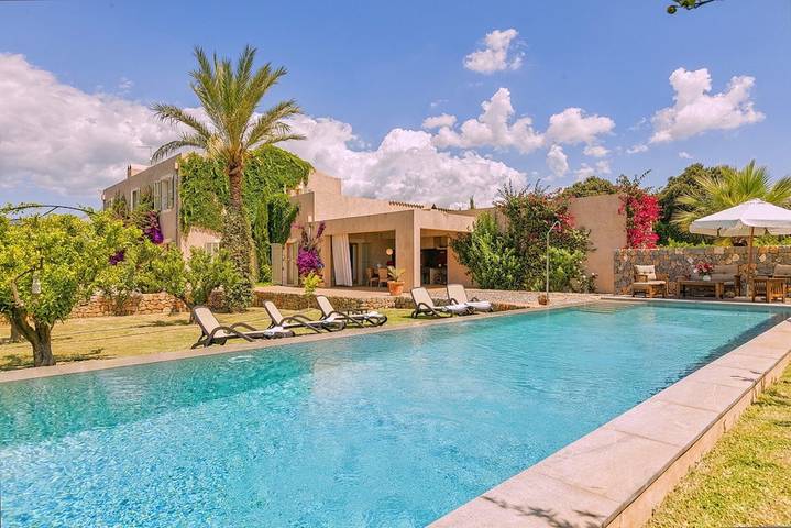 Casa de vacaciones para 12 personas, con Balcón en Búger