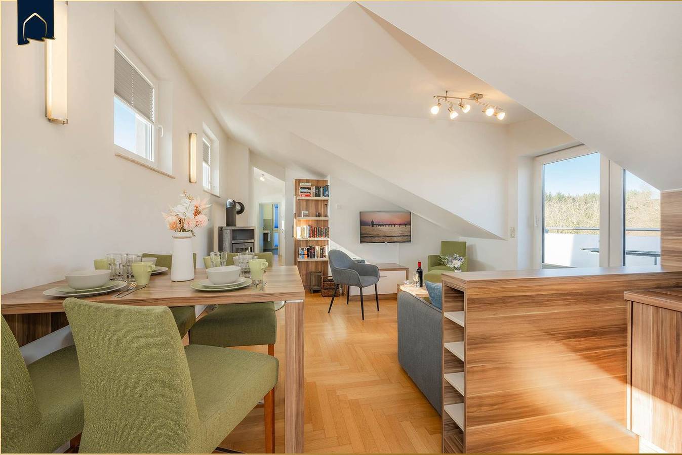 Entire apartment, Ferienwohnung in Zinnowitz mit Balkon und Wlan – nah am Strand auf Usedom in Zinnowitz, Usedomer Norden