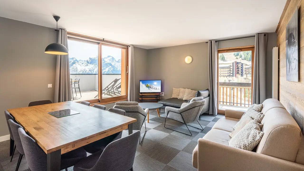 Appartement de vacances entier, Ferienwohnung für 8 Personen (100 m²) in Auris in Huez, Parc national des Écrins