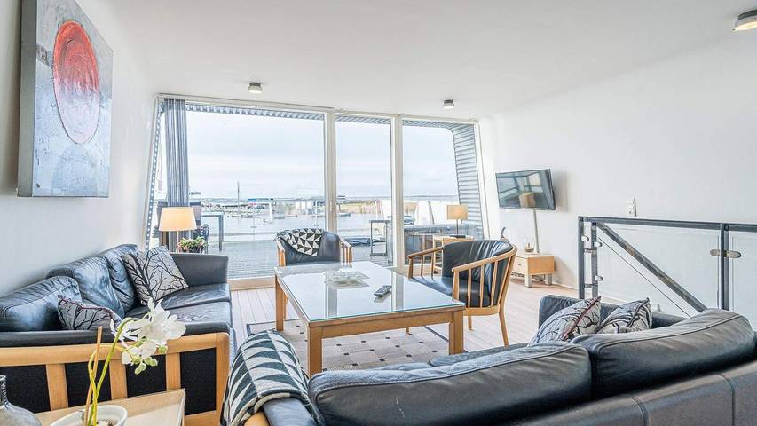 Ferienhaus mit Meerblick für 7 Personen, mit Whirlpool und Terrasse am Ringkøbing Fjord - 2