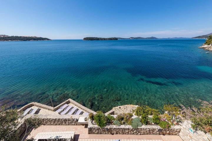 Villa pour 12 personnes, avec vue et jardin à Lozica - 4