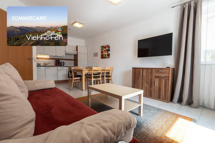 Vakantieappartement voor 4 personen, met tuin en terras in Viehhofen