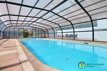 Gîte für 15 Personen, mit Garten und Terrasse sowie Pool in der Bretagne