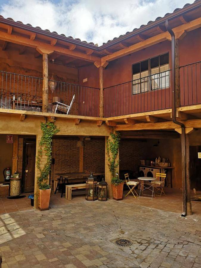 Auberge pour 2 personnes, avec Terrasse ainsi que Jardin et Vue à Villadangos del Páramo