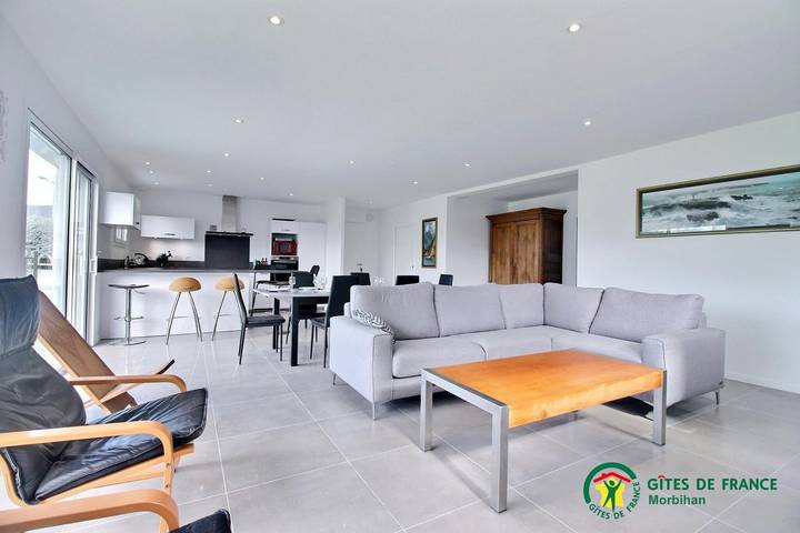 Gîte pour 6 personnes, avec terrasse et jardin à Étel - 3