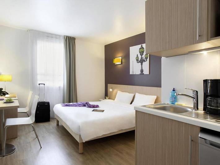 Appart’hôtel pour 6 personnes, avec terrasse et vue