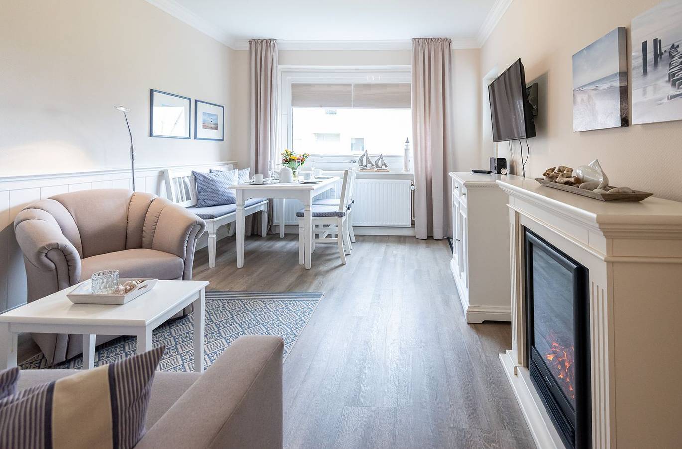 Ganze Wohnung, Haus Südstrand, gemütliche 2-Zimmerwohnung auf ca. 38 m² für bis zu 4 Personen. in Westerland, Sylt (Gemeinde)