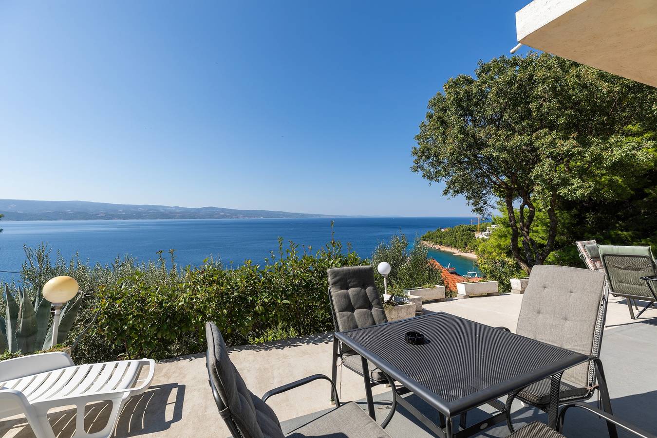 Entire apartment, One bedroom apartment with terrace and sea view Stanići, Omiš A-20107-b in Stanici, Omiš-Riviera