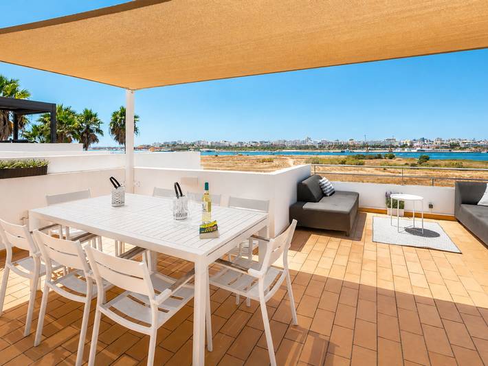 Haus Terrasse mit Panoramablick - 8 Pers. in Ferragudo, Faro Distrikt