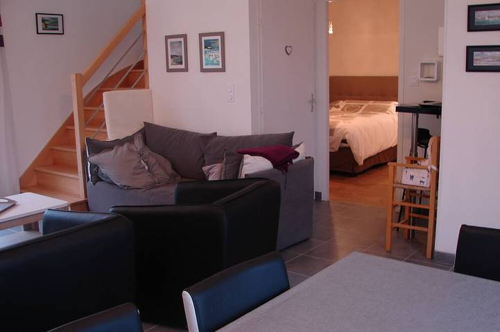 Location de vacances pour 6 personnes, avec terrasse et jardin dans Plage de Pen-Guen - 2