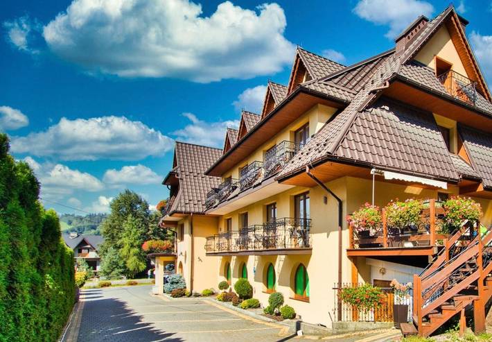 Bed & breakfast dla 3 osób, z taras i widok w Biały Dunajec