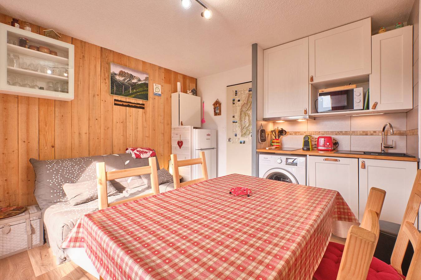 Geheel appartement, Appartement 'Le Serpaton' met Uitzicht op de Bergen en Balkon in Gresse-en-Vercors, Parc naturel régional du Vercors