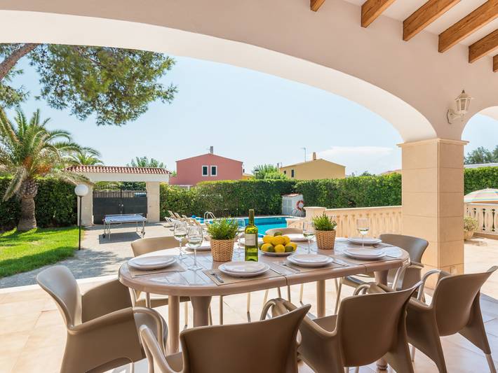 Villa pour 7 personnes, avec terrasse et jardin à Cala Blanca - 4