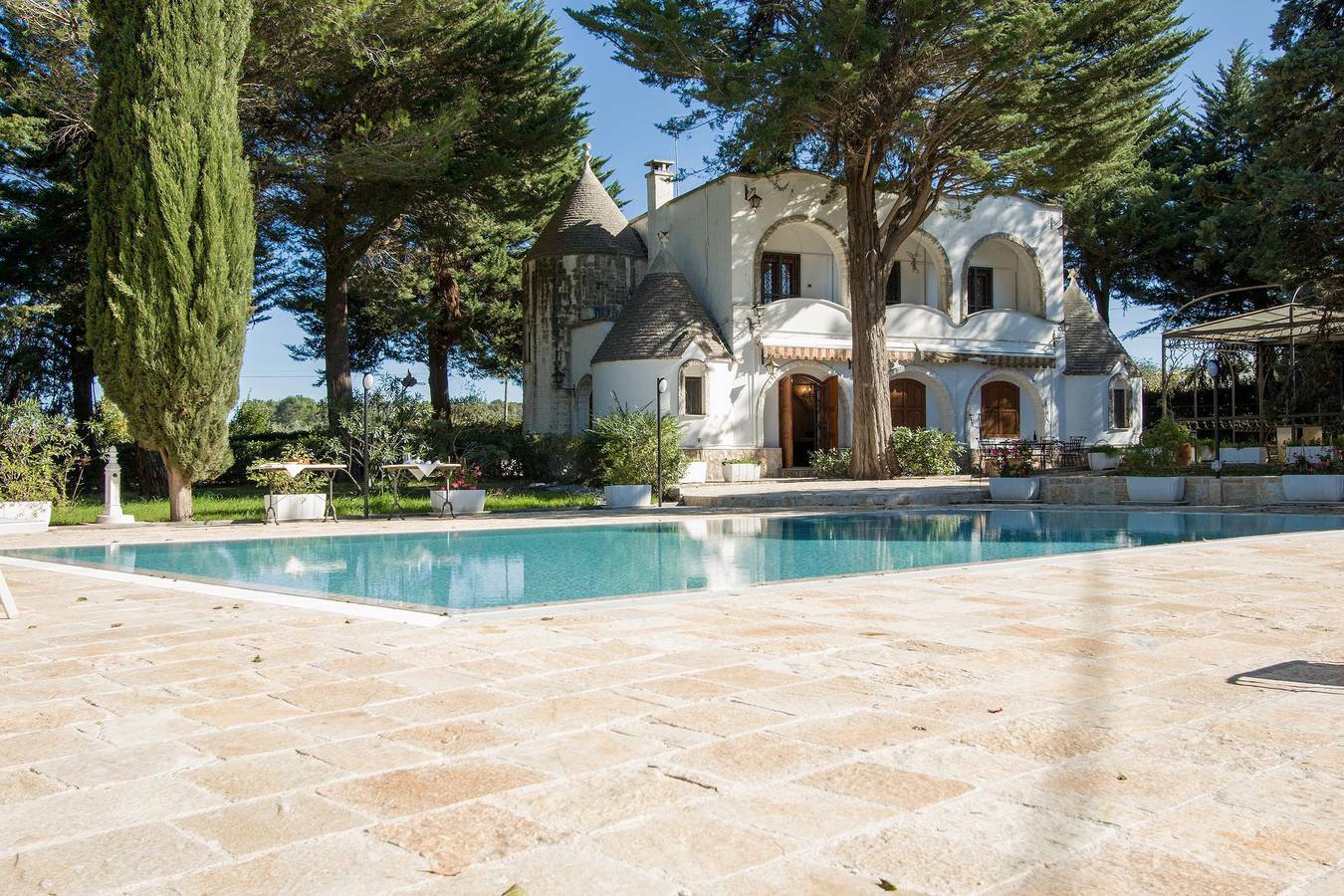 Trullo pour 8 personnes avec balcon/terrasse in Locorotondo, Province de Bari