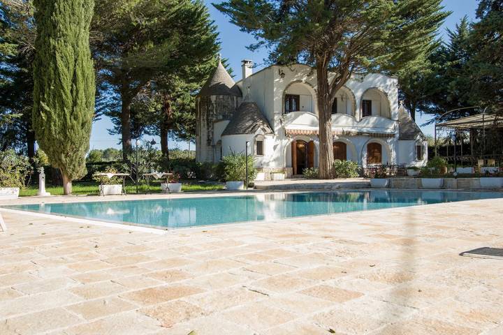 Trullo pour 8 personnes, avec Balcon/Terrasse
