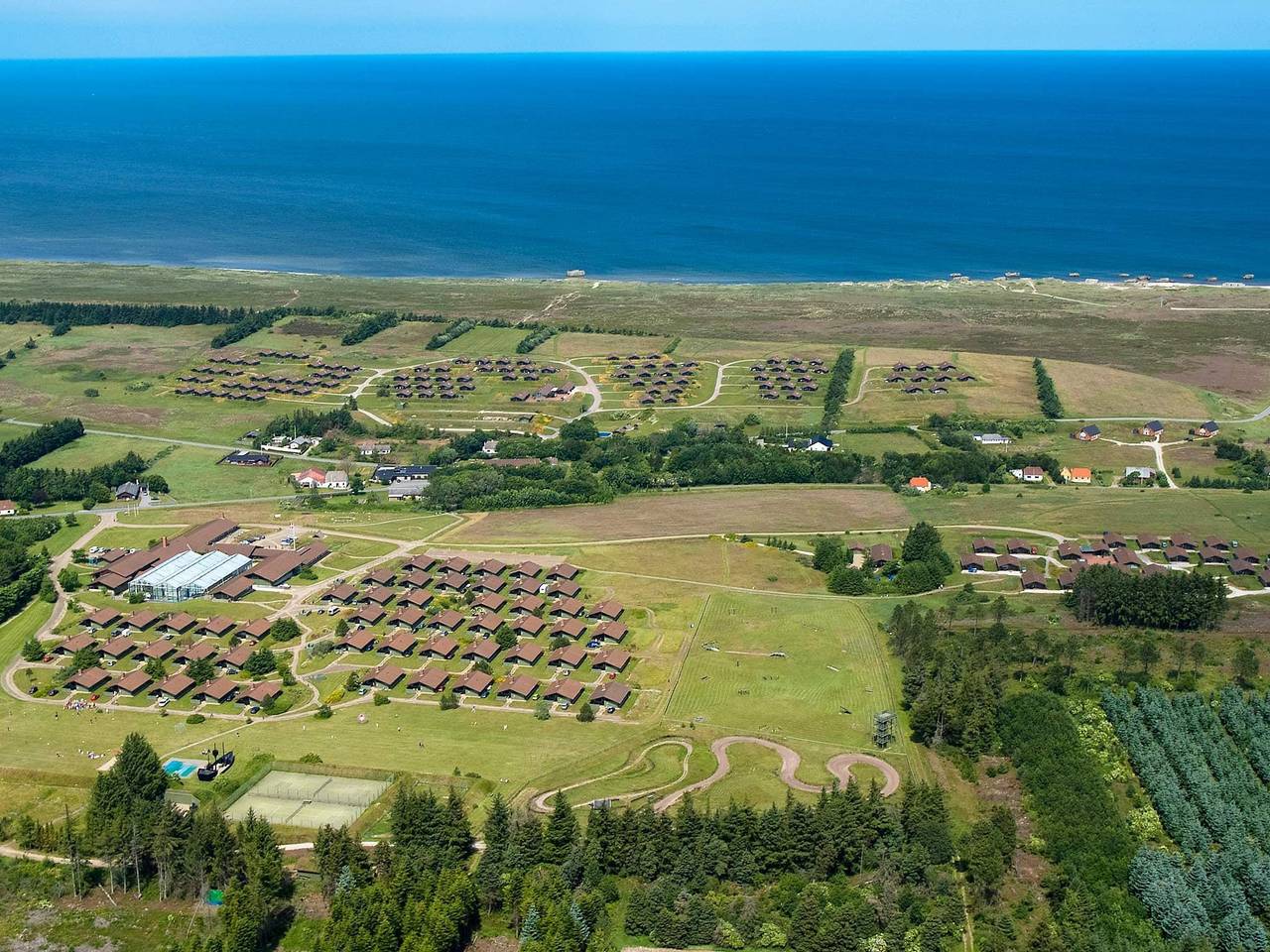 Seaside escape in Hanstholm in Vigsø, Northsea Coast Denmark