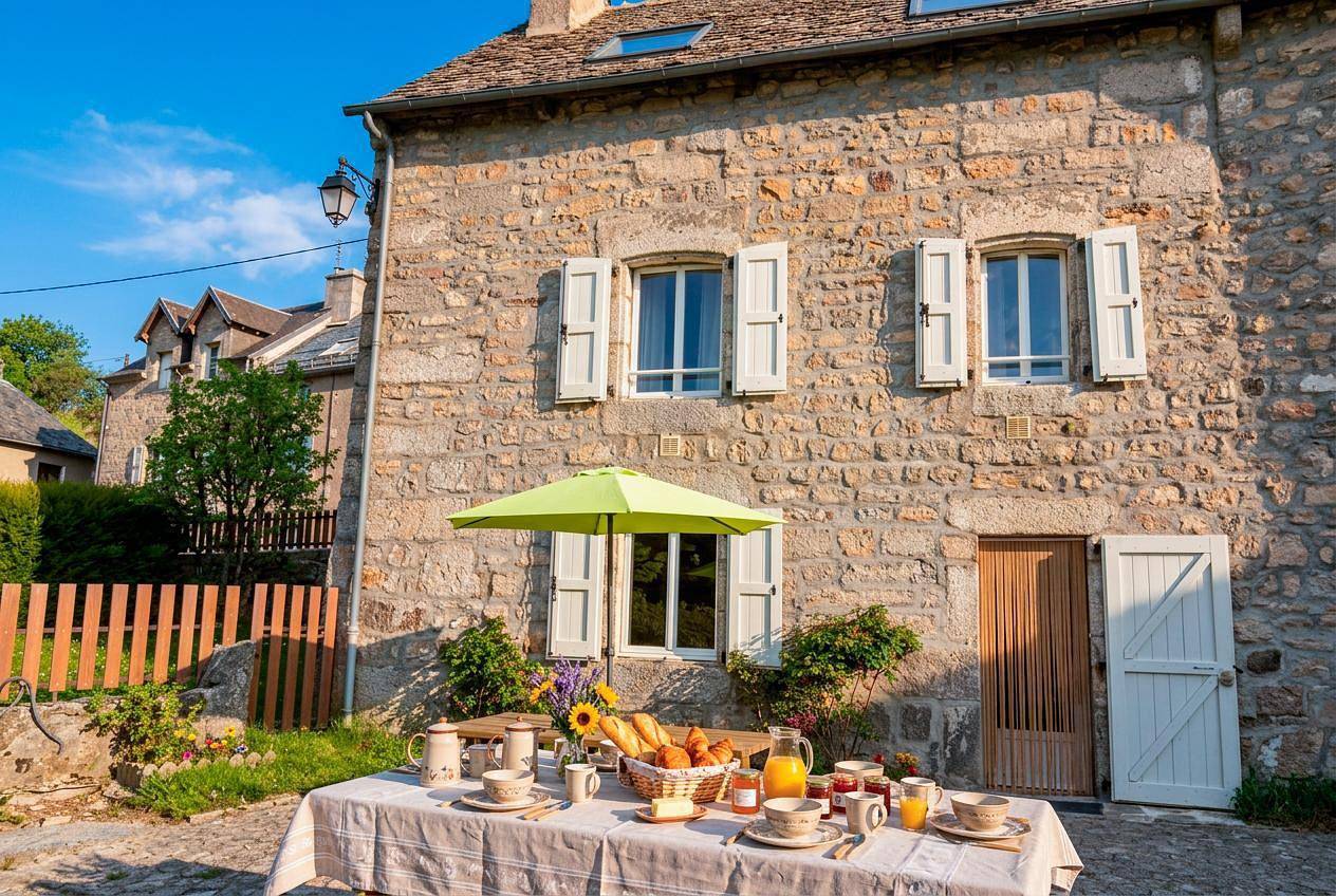 Le gîte Gévaudan, 6/7 personnes au Bacon in Les Monts-Verts, Région de Mende