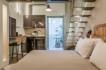 Apartahotel para 4 Personas en Naxos Ciudad, Egeo Meridional, Foto 1