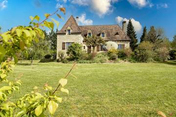 Maison De Vacances pour 8 Personnes dans Cazoulès, Dordogne, Photo 2