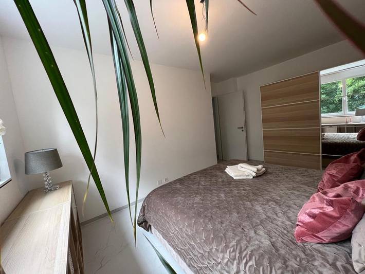 Appartement de vacances pour 2 personnes, avec vue ainsi que vue sur le lac et piscine
