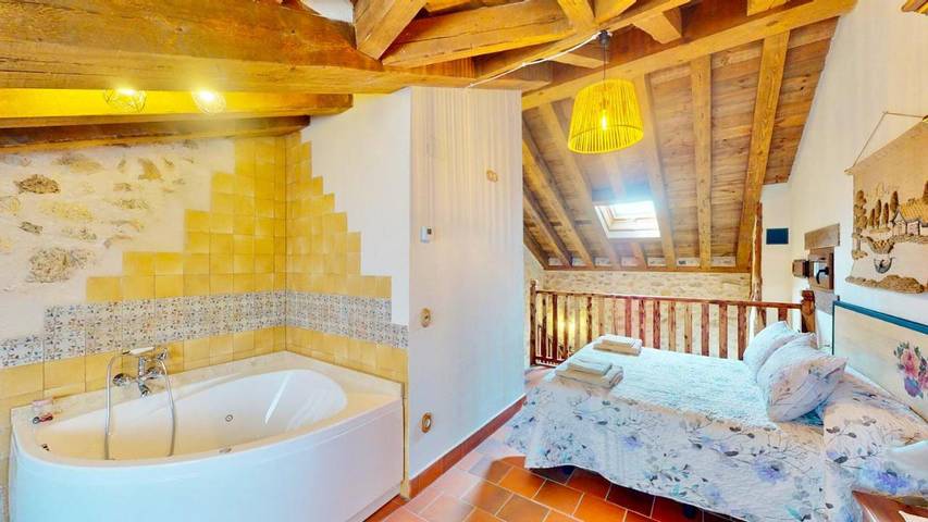 Casa de vacaciones para 2 personas, con Jacuzzi y Terraza en Comarca de Segovia