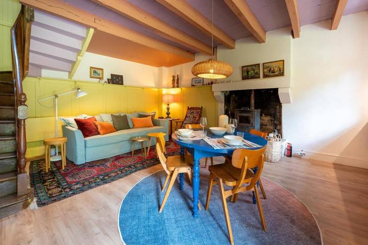 Location de vacances pour 5 personnes, avec terrasse ainsi que sauna et jardin, animaux acceptés à Locmalo - 4