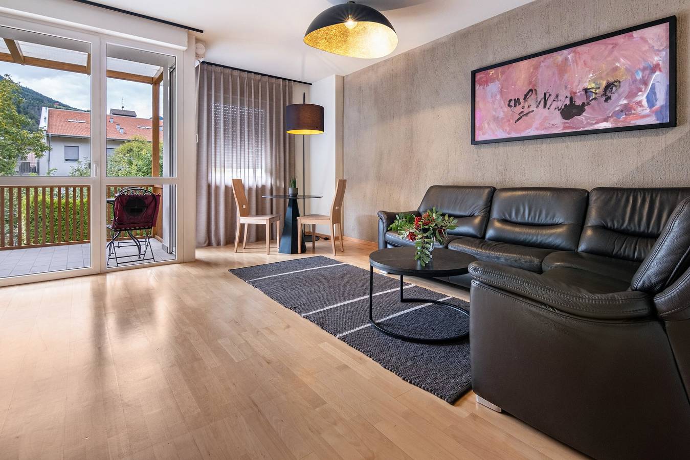 Ganze Wohnung, Ferienwohnung 'Ferienwohnung Hans' mit Bergblick, Balkon und Wi-Fi in Prad am Stilfser Joch, Nationalpark Stilfser Joch
