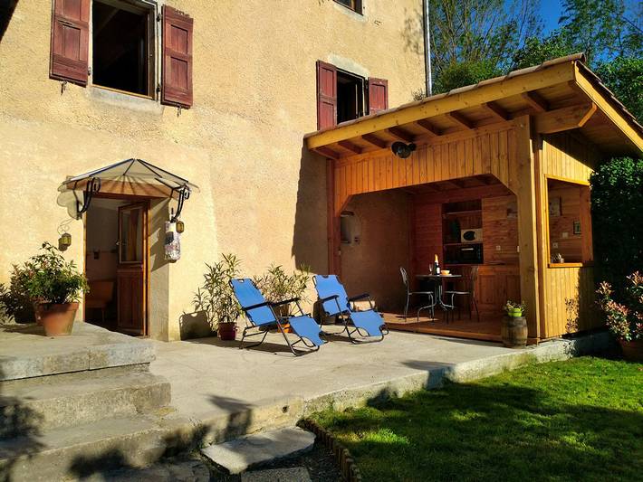 Chambre d’hôte pour 2 personnes, avec Terrasse et Jardin
