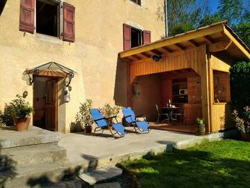 Chambre d’hôte pour 2 personnes, avec jardin dans Parc naturel régional du Vercors