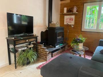 Location de vacances pour 4 personnes, avec jardin ainsi que vue et terrasse à Itxassou