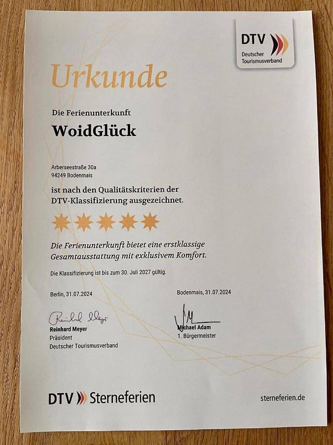 Chalets Woid_Liebe&Glück in Bodenmais, Ostbayern