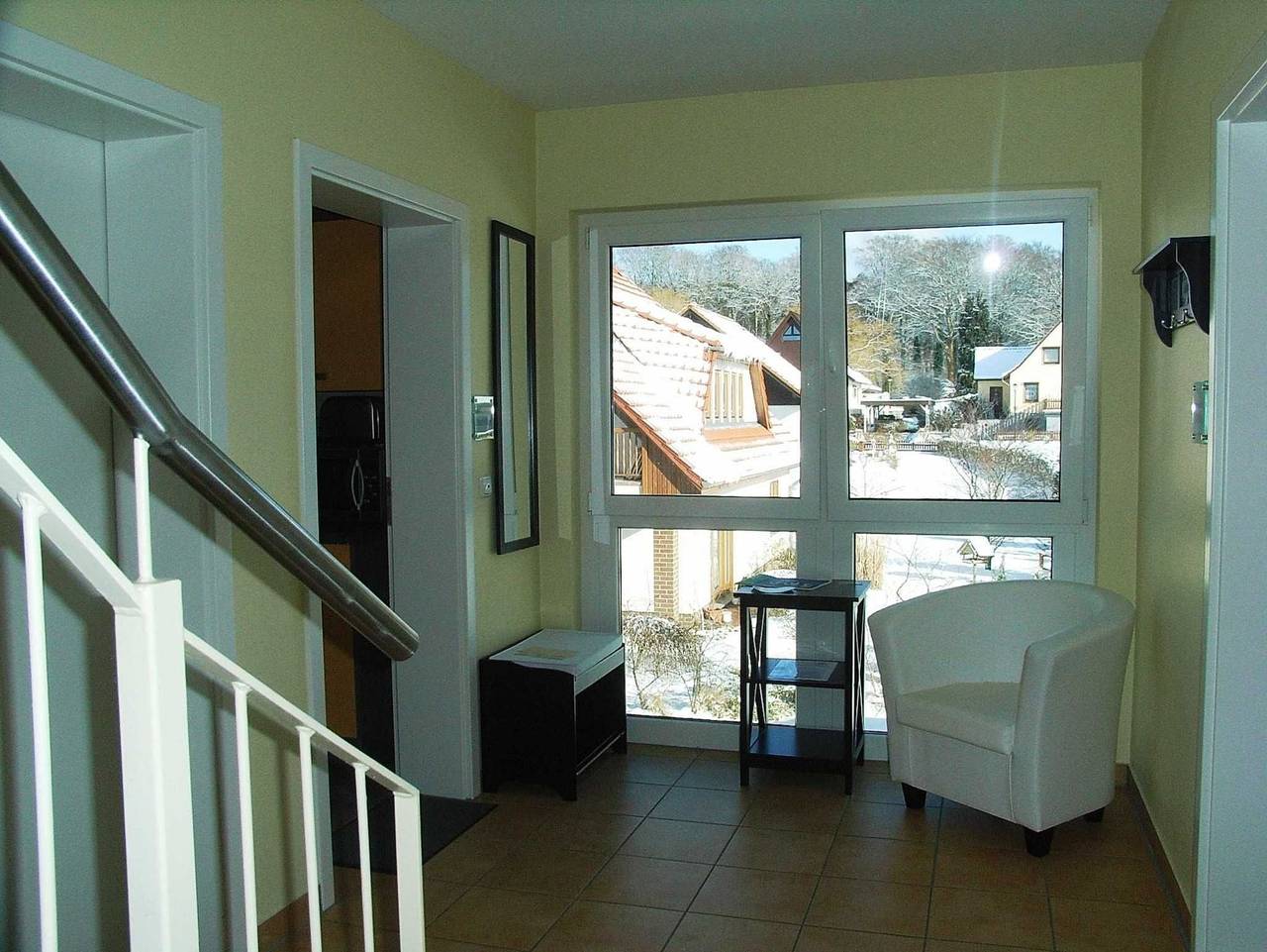 Ganze Ferienwohnung, **400m zum Sandstrand** südwest Ter/Blk Bj.08 E-Kamin in Koserow, Bernsteinbäder