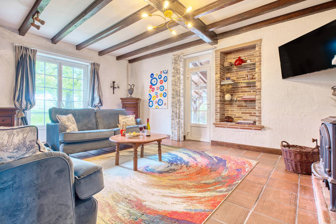 Two Charming Houses with Pool, and Beautiful Surroundings: Where
Authenticity Meets Modern Comfort in Allemans, Périgord Vert