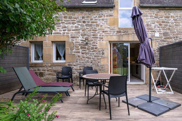 Ferienhaus für 4 Personen, mit Garten