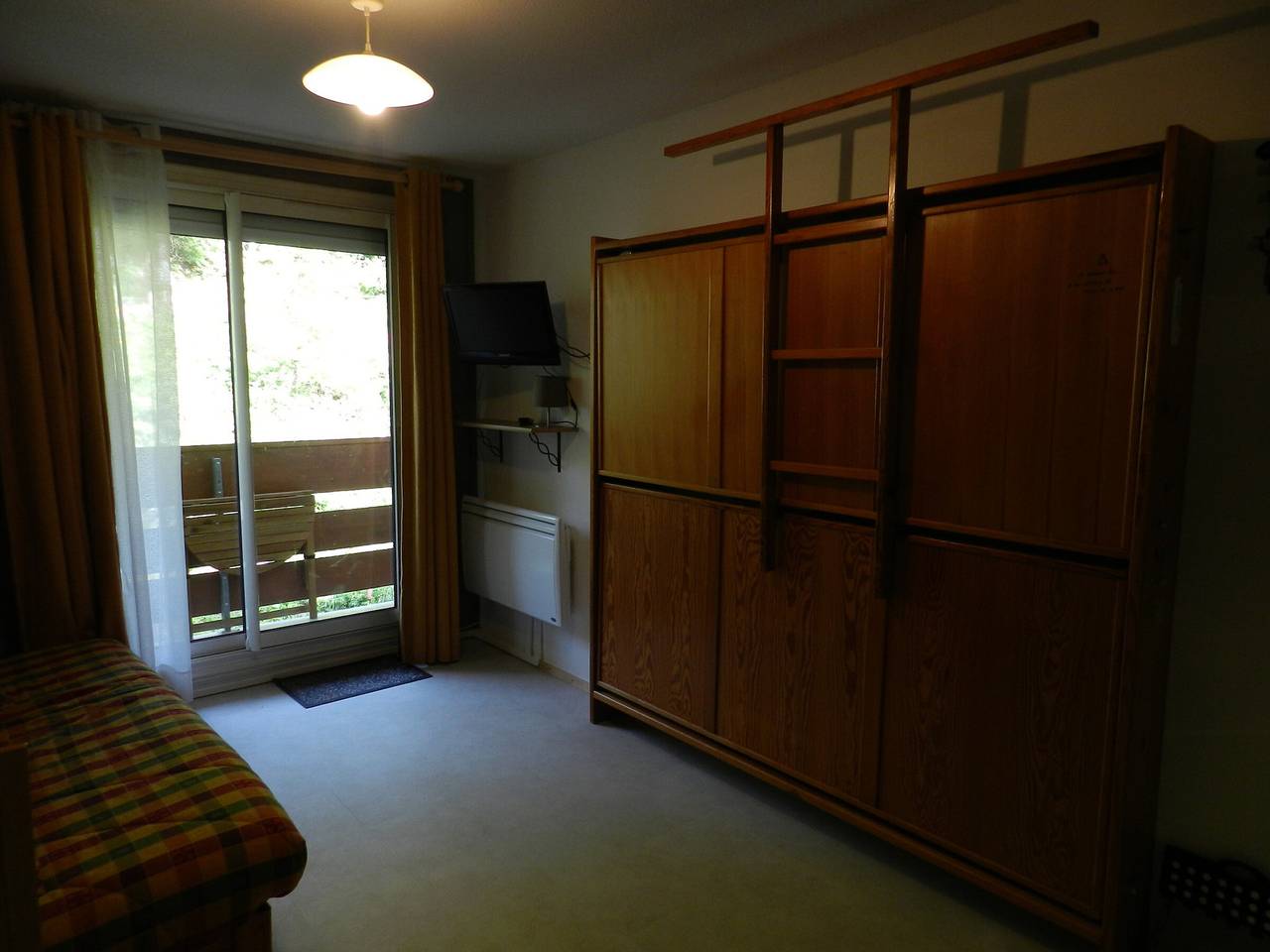 Appartement entier, Studio 3 pers, face pistes, balcon, Le Pleynet in La Ferrière, Le Pleynet Les Sept Laux