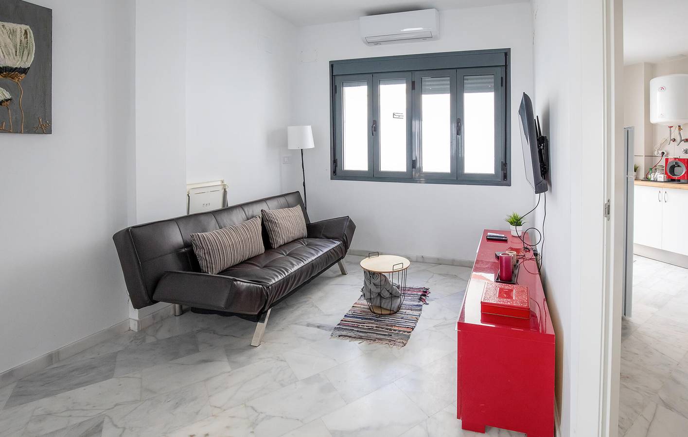 Gemütliches Aznalcázar Apartment mit AC und WiFi - Stadtzentrum 400m in Aznalcázar, Sevilla Provinz