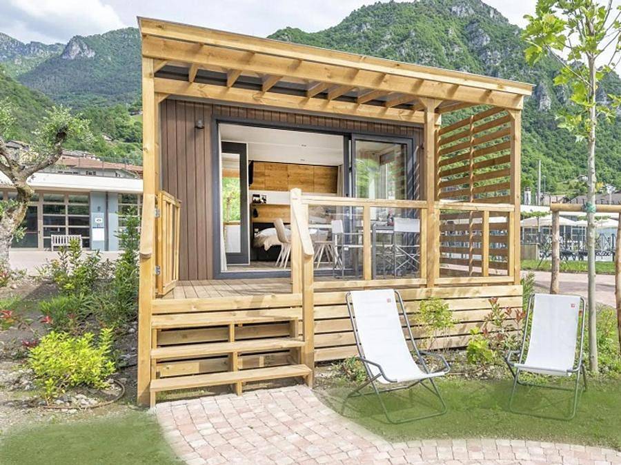 Trasimeno Glamping Resort - Mobilheim 3 personen - Würfel-Suite Xl in Passignano sul Trasimeno, Lago Trasimeno