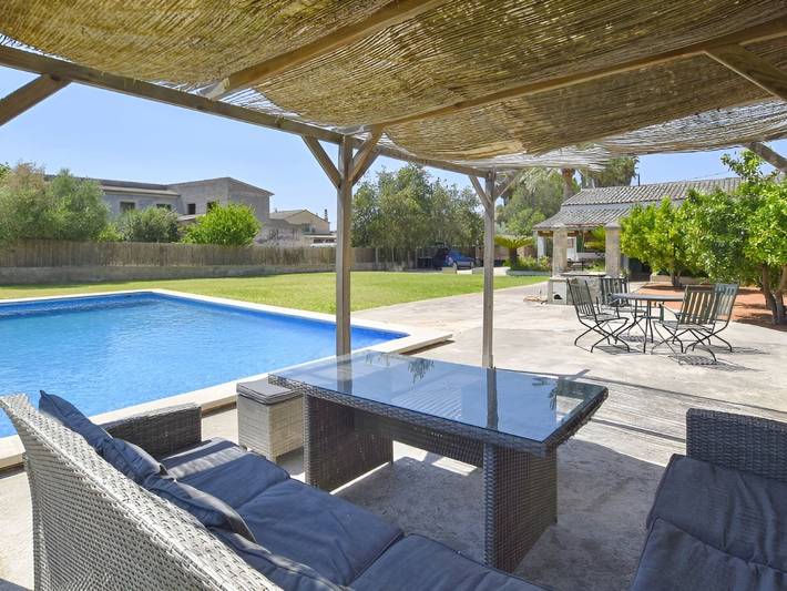 Finca "Valls" mit Garten, Grill und Terrasse in Montuïri, Majorca Center
