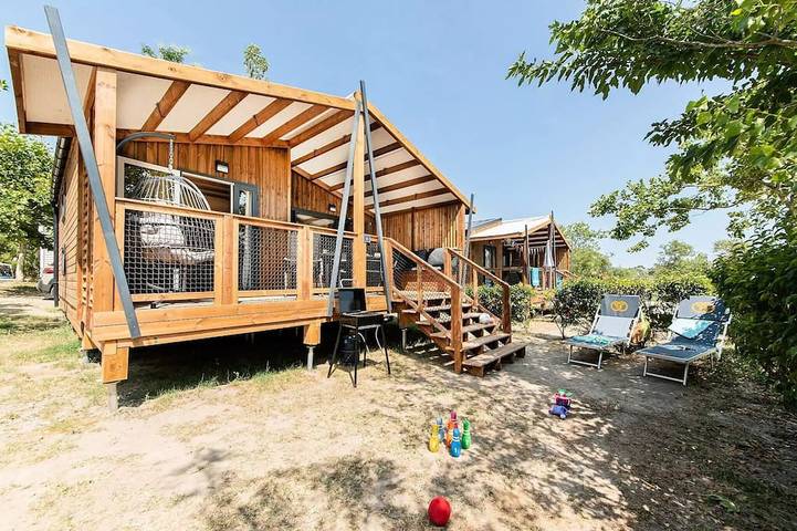 Chalet pour 6 personnes, avec piscine