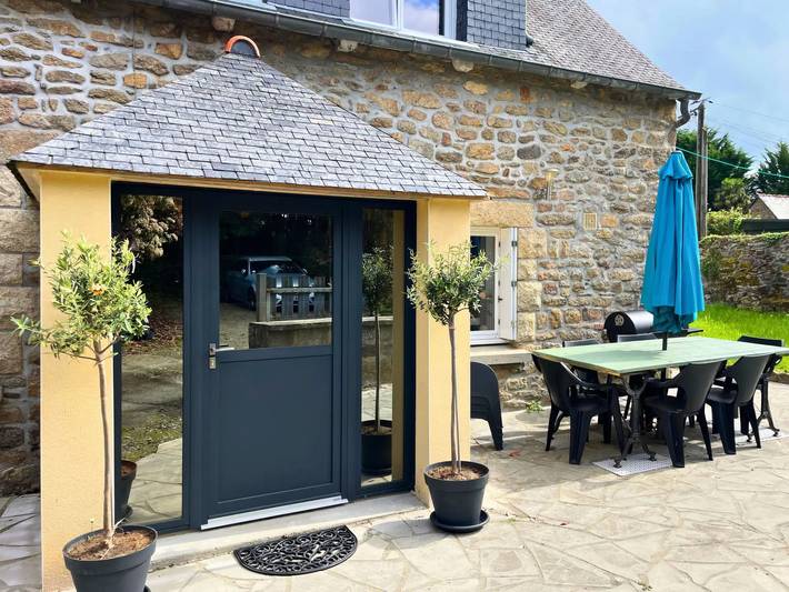 Maison de vacances pour 4 personnes, avec jardin, animaux acceptés à Ploumagoar