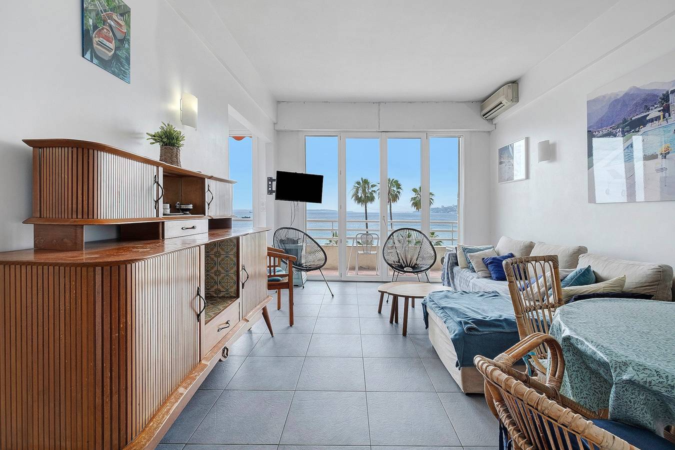 Hel lägenhet, Juan les Pins Seafront 2-Bedroom Apartment at Palais Juan in Juan-les-Pins, Antibes