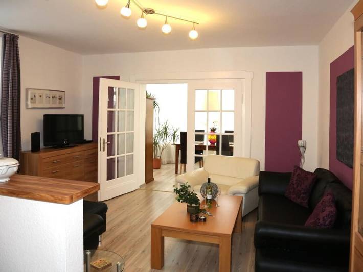 Ferienwohnung für 4 Personen, mit Balkon und Terrasse sowie Garten und Ausblick in Bad Pyrmont - 4