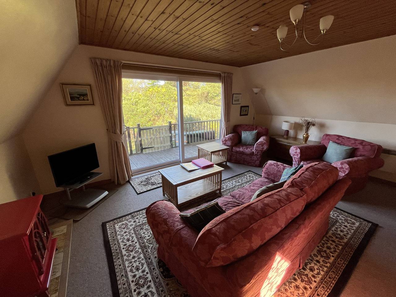 Albergue para 4 personas con jardín in Highlands