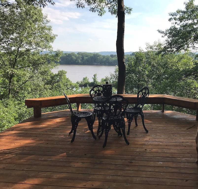 Ganze Wohnung, The Hager House - Blick auf den Mississippi - Haustierfreundlich - Paradies im Freien in Pierce County (WI)