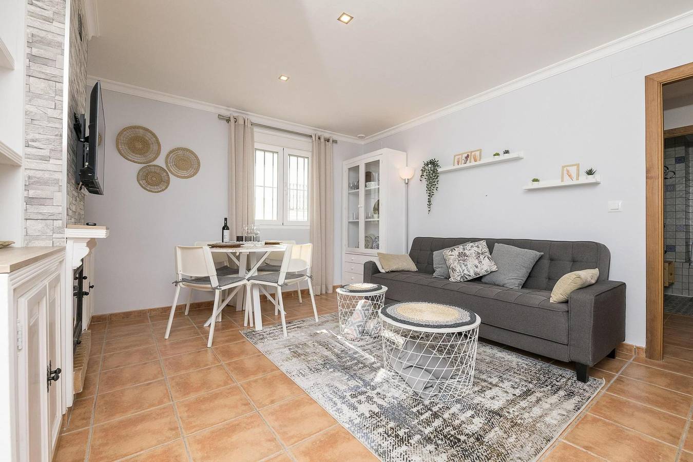 Ganze Wohnung, Rincon De Los Deseos - Charming apartment with nice patio in Benamahoma, Grazalema