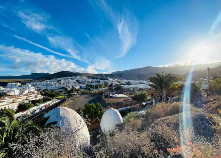 Gîte pour 3 personnes, avec jardin ainsi que vue et terrasse, animaux acceptés à Agaete - 4